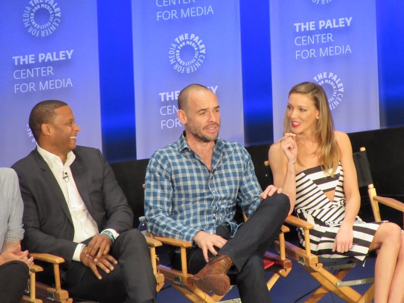Arrow, PaleyFest LA 2015, David Ramsey, Paul Blackthorne, Katie Cassidy