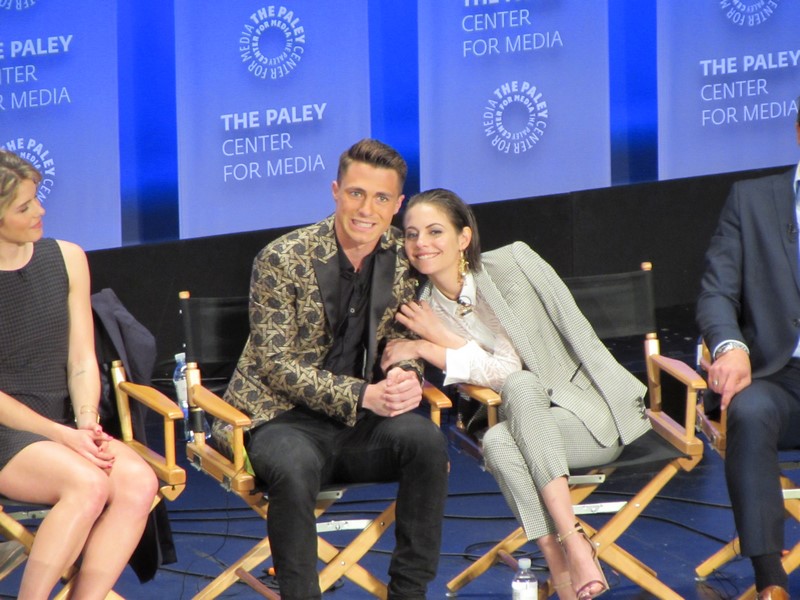 Arrow, PaleyFest LA 2015, Colton Haynes, Willa Holland