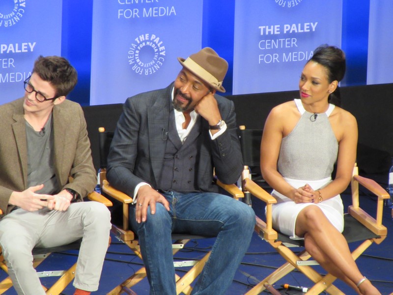 The Flash, PaleyFest LA 2015, Grant Gustin, Jesse Martin, Candice Patton