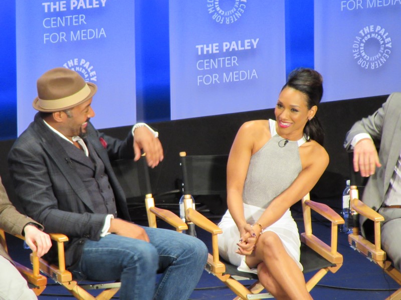 The Flash, PaleyFest LA 2015, Jesse Martin, Candice Patton