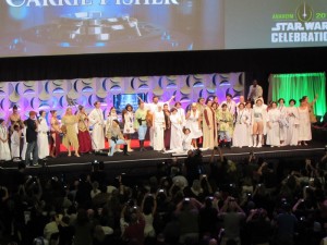 Star Wars Celebration Anaheim, Princess Leia cosplay