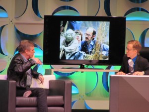 frank oz yoda puppet SW Celebration 2015