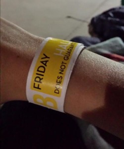 SDCC 2014 Hall H wristband