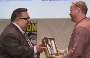 SDCC, SDCC 2015, Joss Whedon, David Glanzer, Icon Award