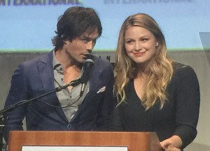 SDCC, SDCC 2015, Supergirl, Ian Somerhalder, Melissa Benoist