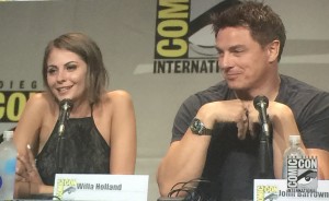 SDCC, SDCC 2015, Arrow, Willa Holland, Thea, Speedy, John Barrowman, Malcolm Merlyn