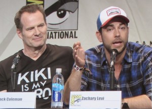 SDCC, SDCC 2015, Heroes Reborn, Hall H, Sunday, Jack Coleman, Zachary Levi