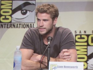 SDCC 2015 Thursday Hunger Games Panel, Liam Hemsworth