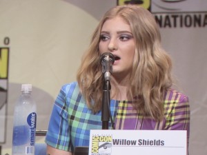SDCC 2015 Thursday Hunger Games Panel, Willow Shields