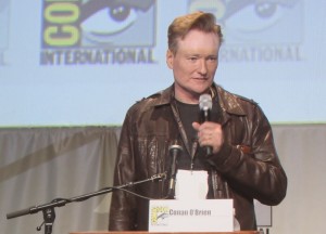 SDCC 2015 Thursday Hunger Games Panel, Conan OBrien