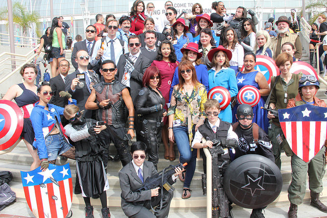 Long Beach Comic Con, LBCC 2015, Marvel, Agents of SHIELD, Agent Carter, cosplay