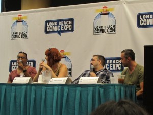 Long Beach Comic Con, LBCC 2015, Buffy the Vampire Slayer, Georges Jeanty, Megan Levens, Christos Gage, Nicholas Brendon