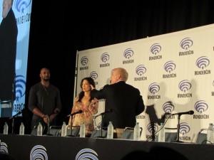 WonderCon 2016, Agents of SHIELD, Mack, May, Henry Simmons, Ming-Na Wen, Jeph Loeb