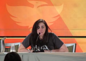 Phoenix Comicon 2016, Neve McIntosh