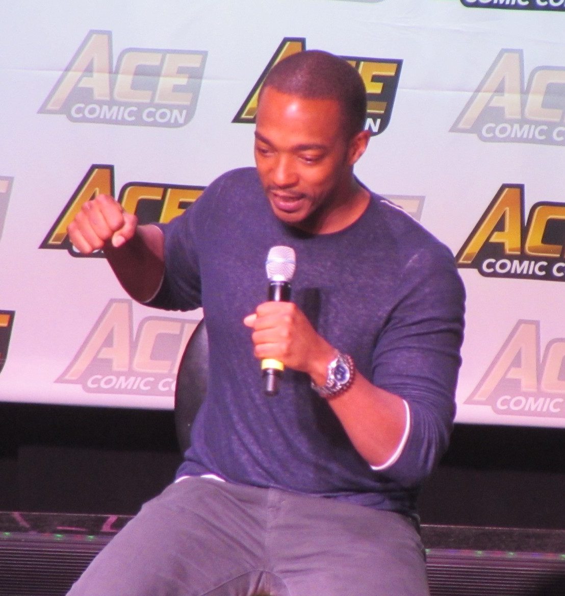 Ace Comic Con Captain America panel with Sebastian Stan, Anthony Mackie, and Chris Evans