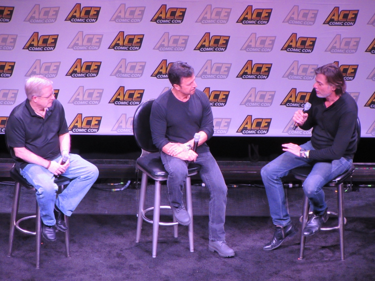 Mark Bagley and John Romita Jr. at Ace Comic Con Arizona