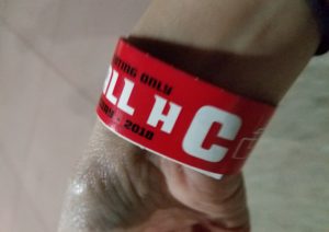 SDCC 2018 Hall H Wristband