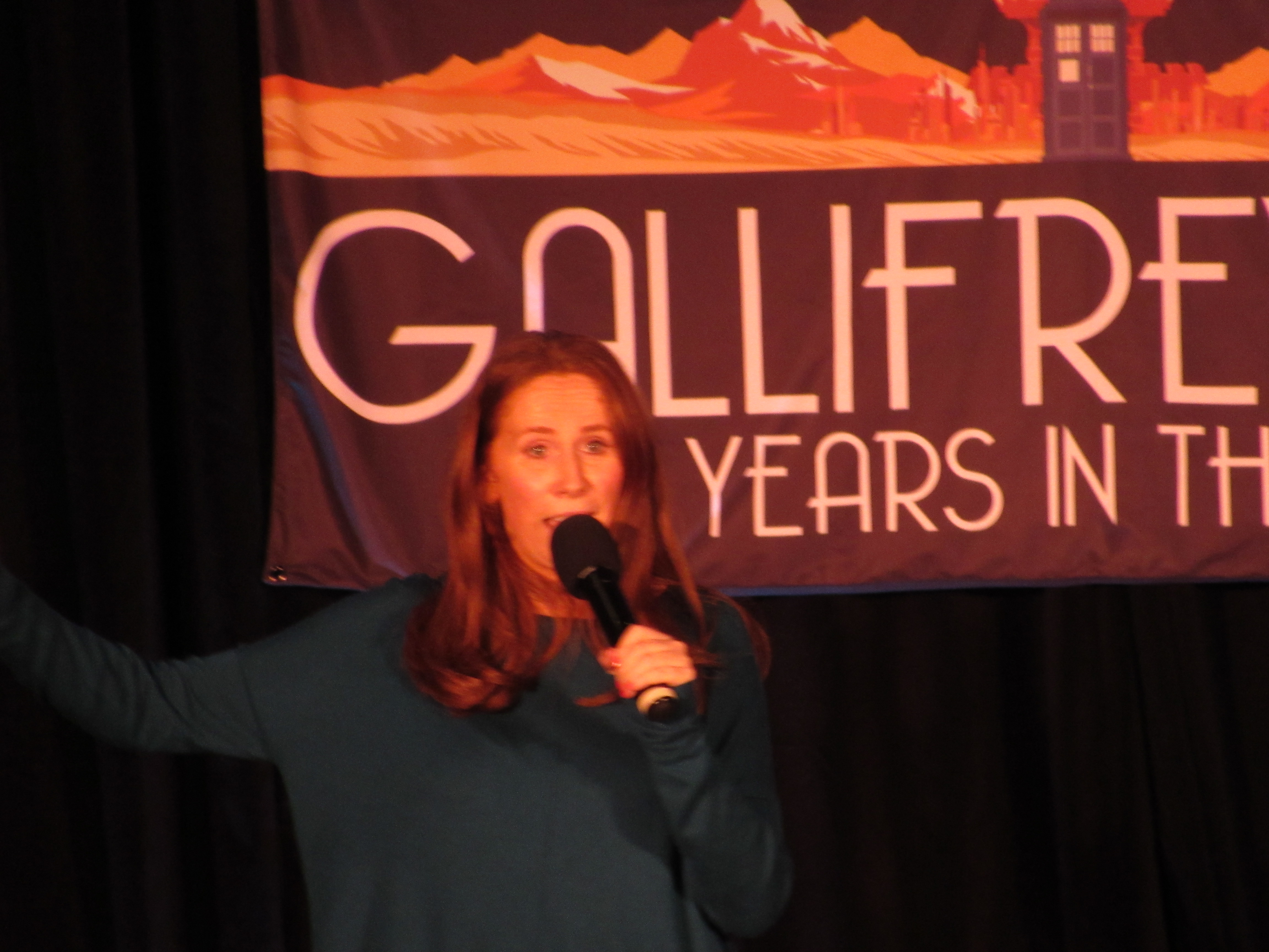 Catherine Tate at Gallifrey One 2019