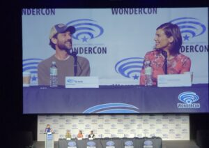 Walking Dead: Dead City panel at WonderCon 2023, featuring Eli Jorne and Lauren Cohan