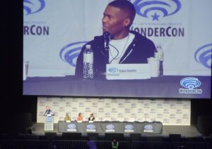 Walking Dead: Dead City panel at WonderCon 2023, featuring Gaius Charles