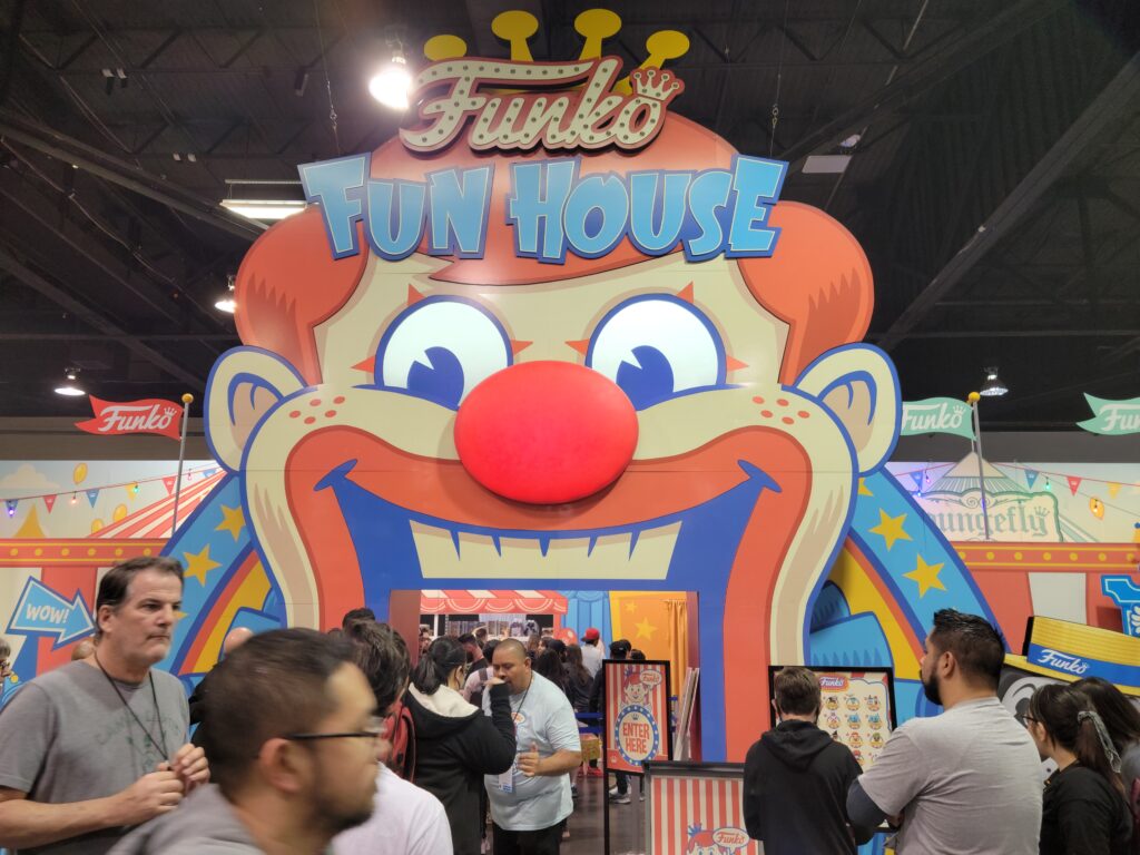 Funko Fun House booth at WonderCon 2023 - Exhibit Hall