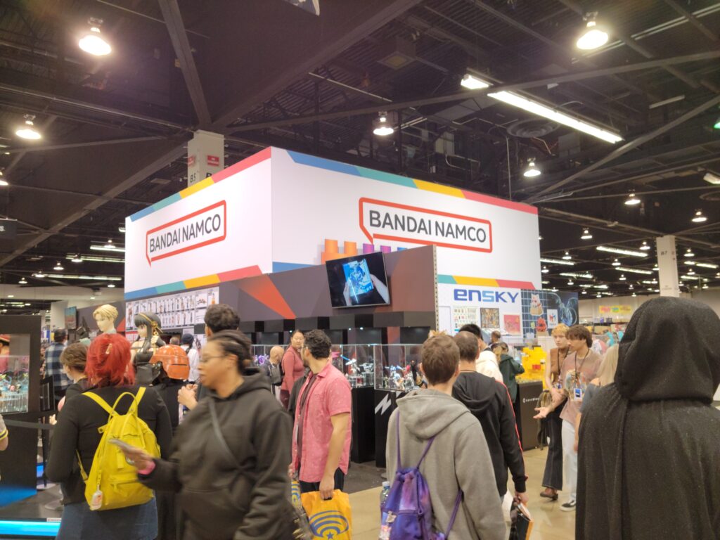Bandai Namco booth at WonderCon 2023 - Exhibit Hall