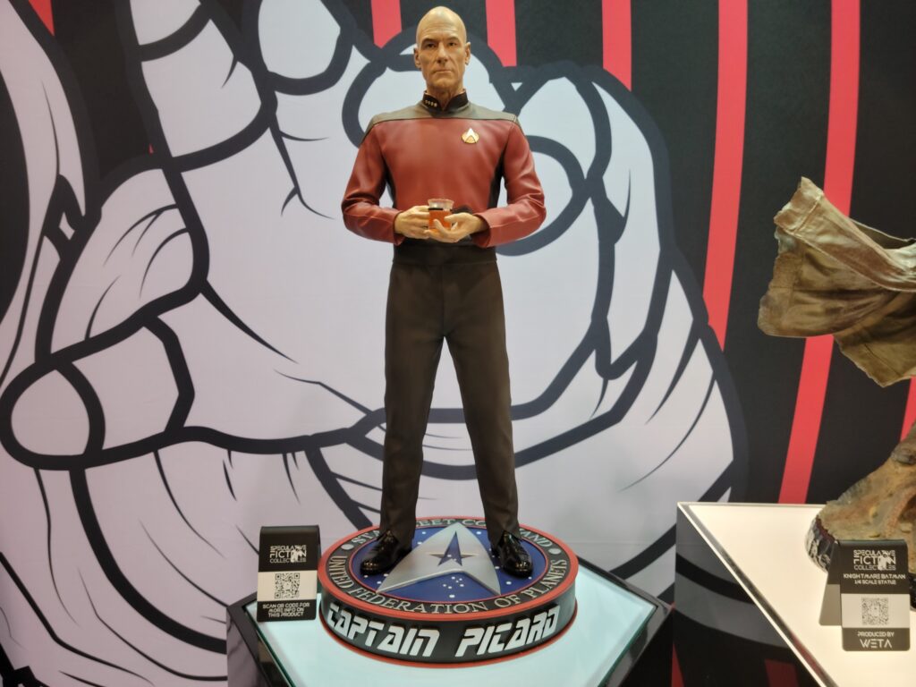 Captain Picard figurine at WonderCon 2023 - Exhibit Hall