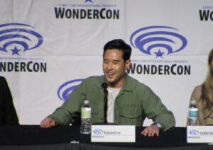 Raymond Lee at Quantum Leap panel at WonderCon 2023