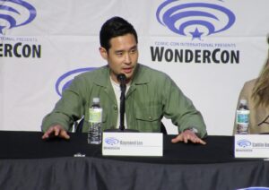 Raymond Lee at Quantum Leap panel at WonderCon 2023