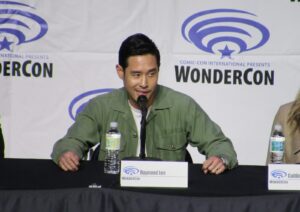 Raymond Lee at Quantum Leap panel at WonderCon 2023