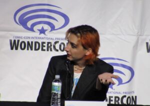 Mason Alexander Park at Quantum Leap panel at WonderCon 2023