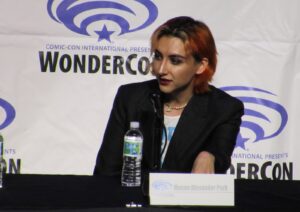 Mason Alexander Park at Quantum Leap panel at WonderCon 2023