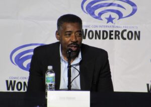 Ernie Hudson at Quantum Leap panel at WonderCon 2023