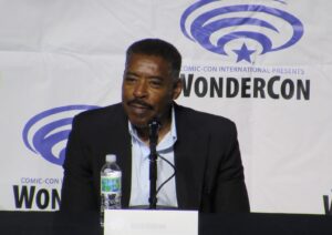 Ernie Hudson at Quantum Leap panel at WonderCon 2023