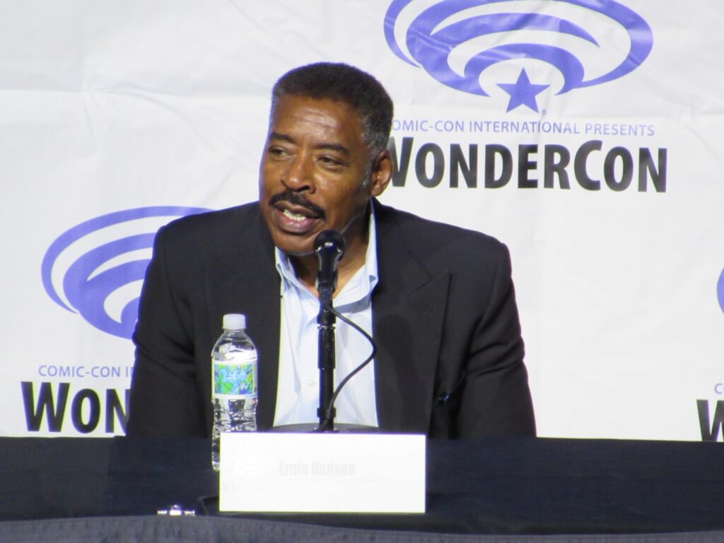 Ernie Hudson at Quantum Leap panel at WonderCon 2023