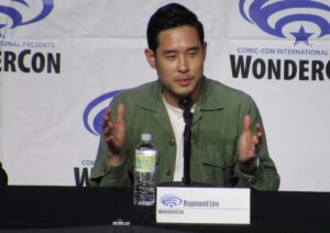 Raymond Lee at Quantum Leap panel at WonderCon 2023