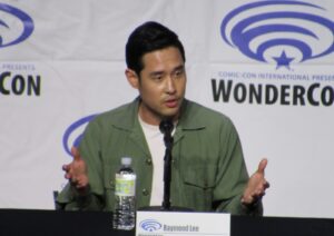 Raymond Lee at Quantum Leap panel at WonderCon 2023