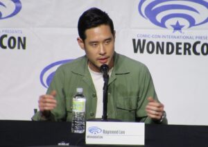 Raymond Lee at Quantum Leap panel at WonderCon 2023