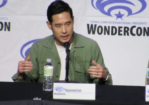 Raymond Lee at Quantum Leap panel at WonderCon 2023