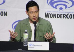 Raymond Lee at Quantum Leap panel at WonderCon 2023