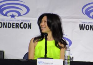 Nanrisa Lee at Quantum Leap panel at WonderCon 2023