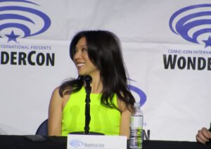 Nanrisa Lee at Quantum Leap panel at WonderCon 2023