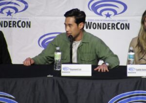 Raymond Lee at Quantum Leap panel at WonderCon 2023