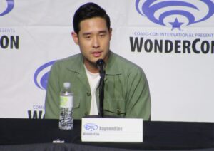 Raymond Lee at Quantum Leap panel at WonderCon 2023