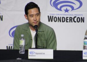 Raymond Lee at Quantum Leap panel at WonderCon 2023