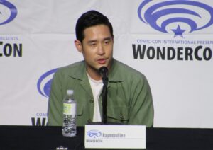 Raymond Lee at Quantum Leap panel at WonderCon 2023