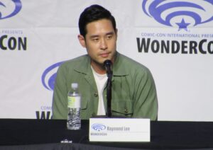 Raymond Lee at Quantum Leap panel at WonderCon 2023