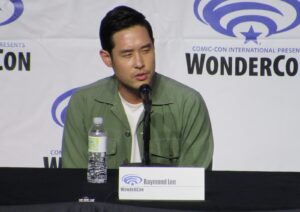 Raymond Lee at Quantum Leap panel at WonderCon 2023