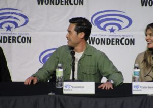 Raymond Lee at Quantum Leap panel at WonderCon 2023