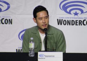 Raymond Lee at Quantum Leap panel at WonderCon 2023